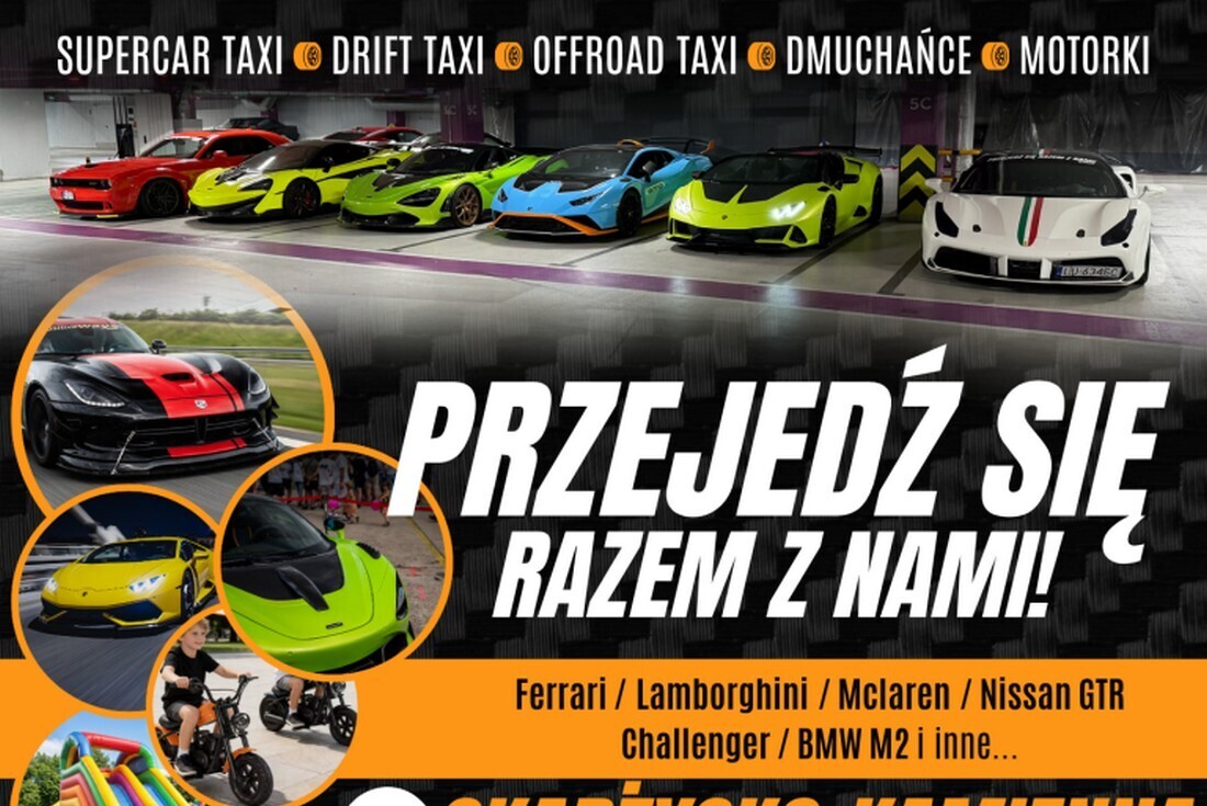 Przejedź się Lamborghini, Ferrari, McLaren i wesprzyj zbiórkę na karetkę dla dzieci – zapraszamy na motoryzacyjny piknik charytatywny